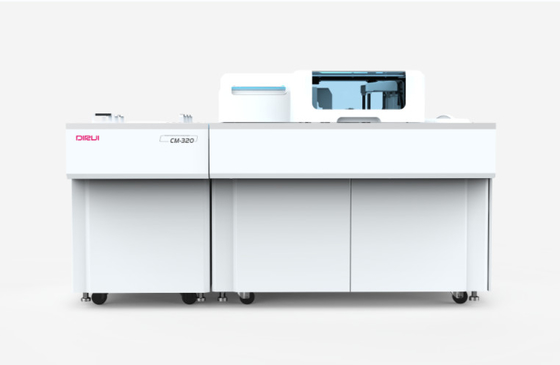 การตรวจจับการชนกัน เครื่องวิเคราะห์ภูมิคุ้มกันอัตโนมัติ Clia CM-320 320T/H
