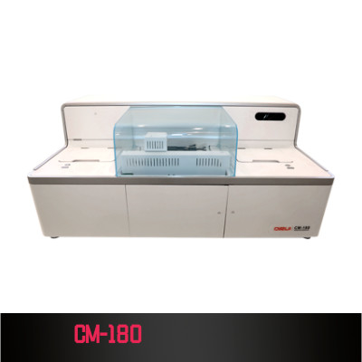 เครื่องวิเคราะห์อิมมูโนแอสเซย์อัตโนมัติ 180T/H การทดสอบทางการแพทย์ด้วยฟลูออเรสเซนซ์ ODM