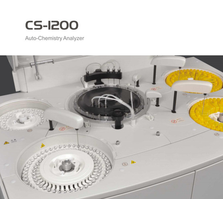 เครื่องวิเคราะห์เคมีแบบตั้งโต๊ะสำหรับการทดสอบเลือด 800T/H เครื่องวิเคราะห์เคมีในเลือด