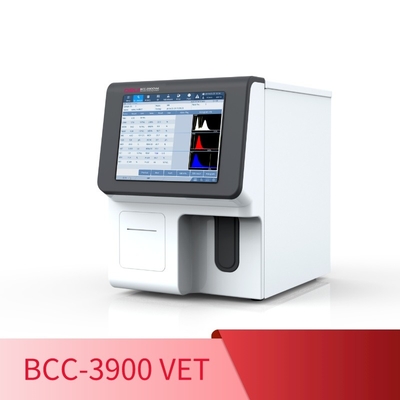 CE เครื่องวิเคราะห์โลหิตวิทยาอัตโนมัติสัตวแพทย์ความจุขนาดใหญ่ 110VA