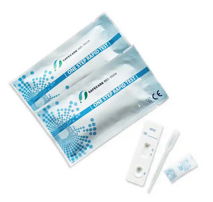 ชุดทดสอบการวินิจฉัยอย่างรวดเร็วด้วยตนเองการทดสอบ HIV Saliva OEM สำหรับใช้ในบ้าน