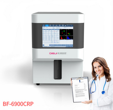 Dirui เครื่องวิเคราะห์โลหิตวิทยาอัตโนมัติเต็มรูปแบบ BF-6900CRP พร้อมฟังก์ชัน CRP