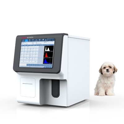 เครื่องวิเคราะห์โลหิตวิทยาอัตโนมัติ CE เครื่องวิเคราะห์โลหิตแบบพกพาทางโลหิตวิทยาทางชีวเคมี