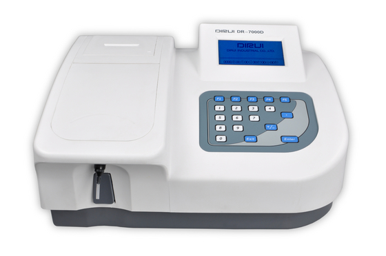 เครื่องวิเคราะห์เคมีคลินิกในเลือดทนความร้อน DR 7000D กึ่งอัตโนมัติ