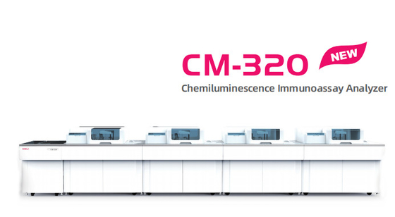 เครื่องวิเคราะห์อิมมูโนแอสเซย์ Clia อิมมูโนแอสเซย์ 320T/H ISO CM-320