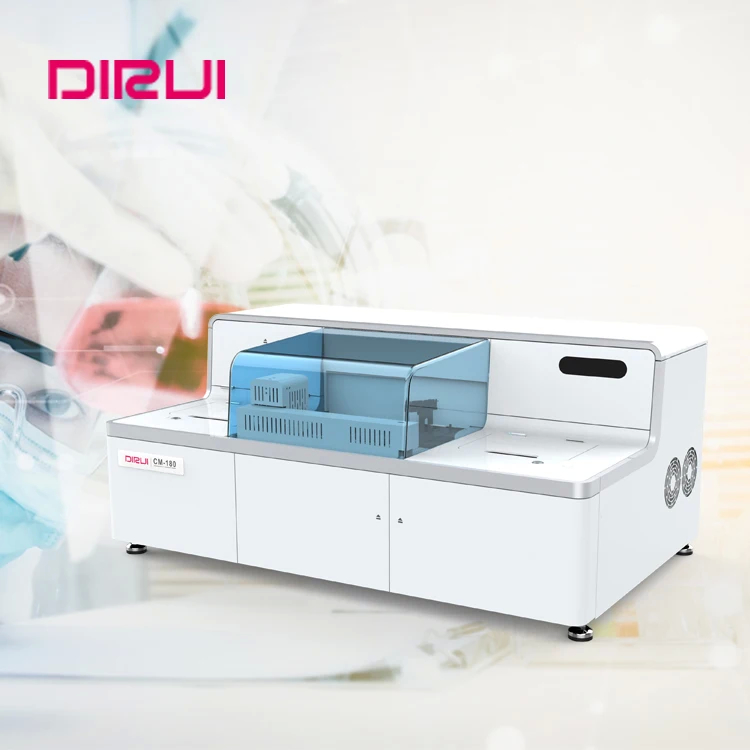 เครื่องวิเคราะห์การทดสอบภูมิคุ้มกันอัตโนมัติที่มีประสิทธิภาพสูง 180T/H ผ่าน 1.5 CLIA ประเภทการทดสอบ